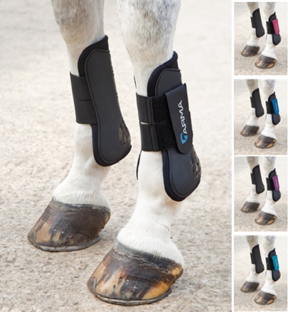 Arma Open Front Tendon Boots